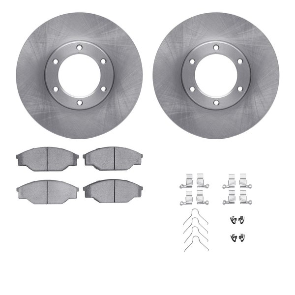 Dynamic Friction Co 6512-76572, Rotors with 5000 Advanced Brake Pads includes Hardware 6512-76572